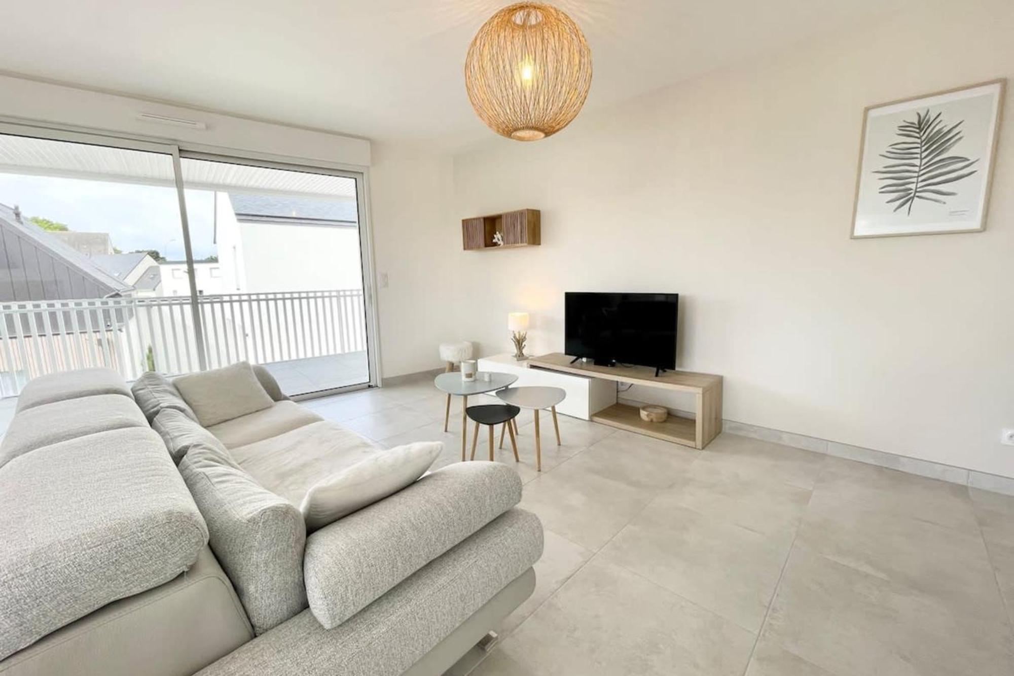 Spacieux Appartement Neuf De Standing Hyper Cosy Larmor-Plage Exterior photo
