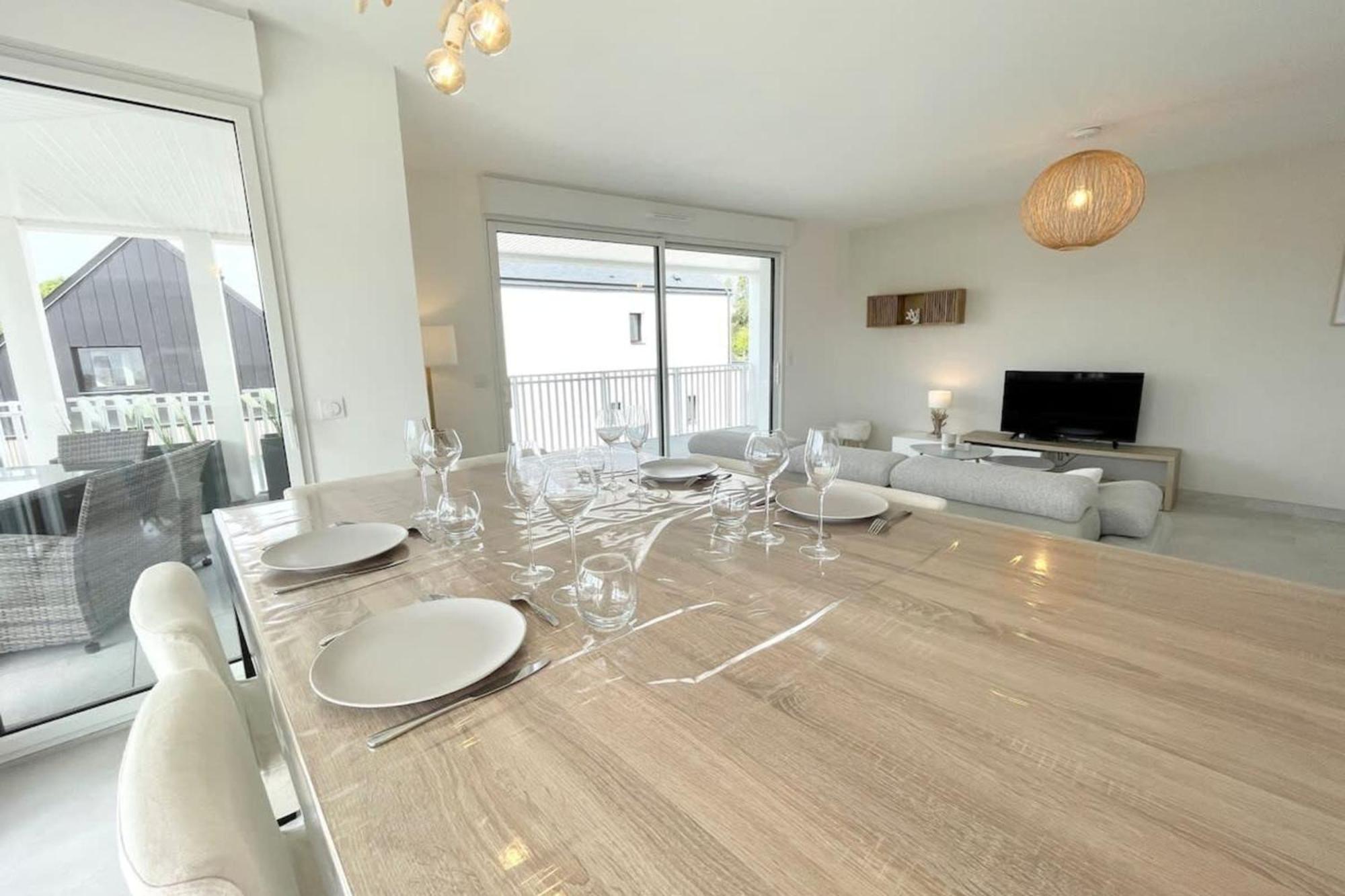Spacieux Appartement Neuf De Standing Hyper Cosy Larmor-Plage Exterior photo